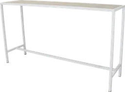 Tonic - Table console - Blanc & Bois blanc