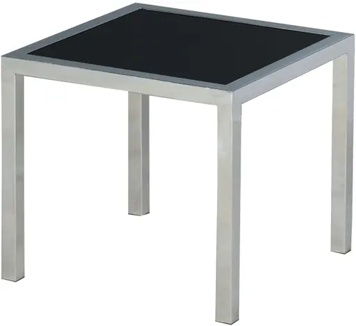 Piccolo end table - Close - Black