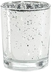 Illumi - Votive - 2.1"D x 2.6"H - Silver