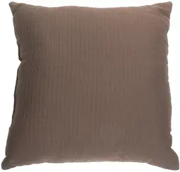 Lined cushion - Brown