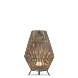 Conta lampe - 18.9" D x 28.3" H - Gris