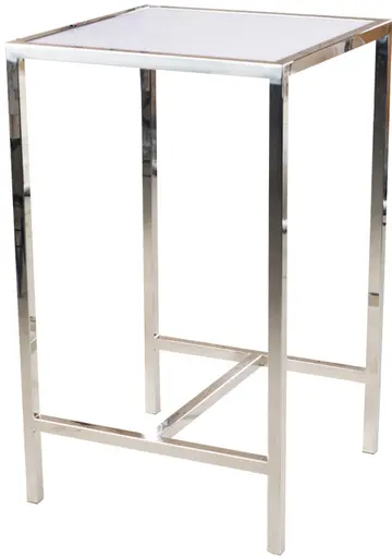 Tonic - Cocktail table - Stainless & White