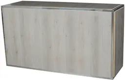 Manhattan bar / Service counter 6' - Grey wood