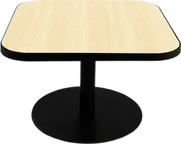 Sydney - Table à café (AVEC CADRE) - 31.5'' L x 31.5'' l x 16" H - Noir & Bois clair
