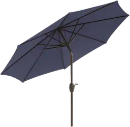 Atwater umbrella - 9' Dia x 8' H - Navy blue