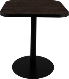 Sydney - Table bistro (AVEC CADRE) - 31.5'' L x 31.5'' l x 30" H - Noir & Bois foncé