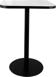 Sydney - Table bistro (AVEC CADRE) - 31.5'' L x 31.5'' l x 40" H - Noir & Blanc