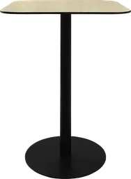Sydney - Table bistro - 31.5'' L x 31.5'' l  x 40" H - Noir & Bois clair