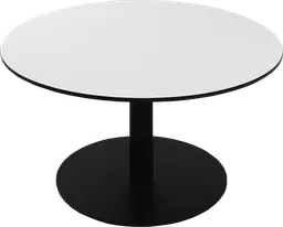 Sydney - Table à café rond - 36'' D x 16" H - Noir & Blanc