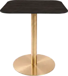 Sydney - Table bistro - 31.5'' L x 31.5'' l x 30" H - Or & Bois foncé