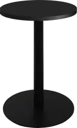 Sydney - Table cocktail rond (AVEC CADRE) - 24'' D x 30" H - Noir