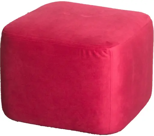 Malibu - Pouf carré - Rose