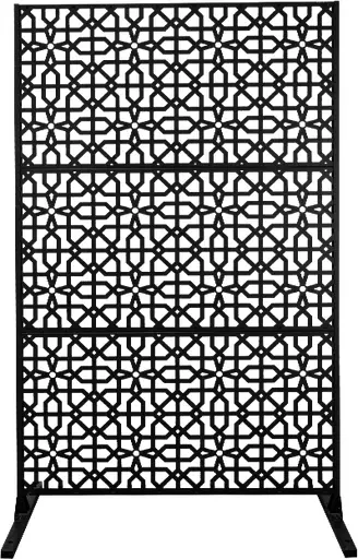 Privacy screen Parilla - 45" W x 76" H - Black