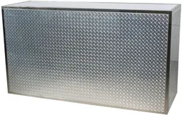 Manhattan bar / Service counter 6' - Checker plate