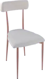 Margot - Chair - Blush & Ivory