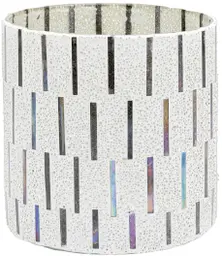 Lili - Cover pot - 5’’ Dia x 5’’ H - White