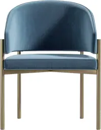 James fauteuil - Bleu capri