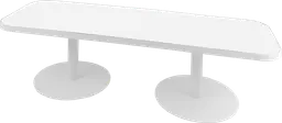 Sydney - Table à café (AVEC CADRE) - 72'' L x 24'' l x 16" H - Blanc