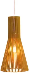 Osaka pendant lamp - 13.75" Dia x 24.75" H - Wood