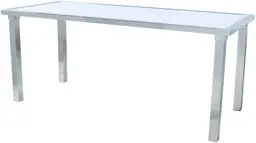Florence dinner table - 8' L x 42" W x 40'' H - White