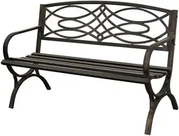 Central Park banc - Noir