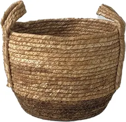 Dunes - Cover pot - 9.5'' Dia x 7'' H - Rattan