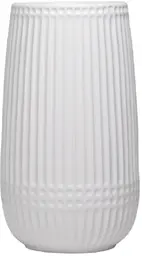 Aurora - Vase - 5.5’’ Dia x 9.5’’ H - White