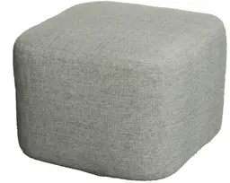 Malibu - Square pouf - Grey