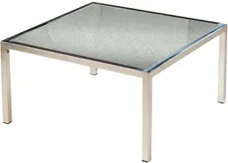 Mezzo coffee table - Silver glitter