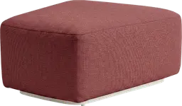 Luna - Ottoman - Autumn red