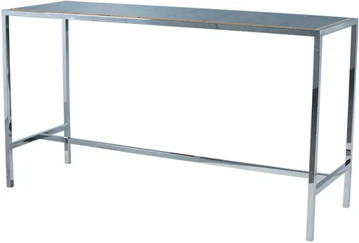 Tonic - Table commune - Fermé - Stainless & Bois gris