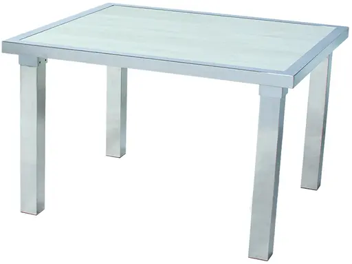 Florence dinner table - 4' L x 42" W x 30'' H - White wood