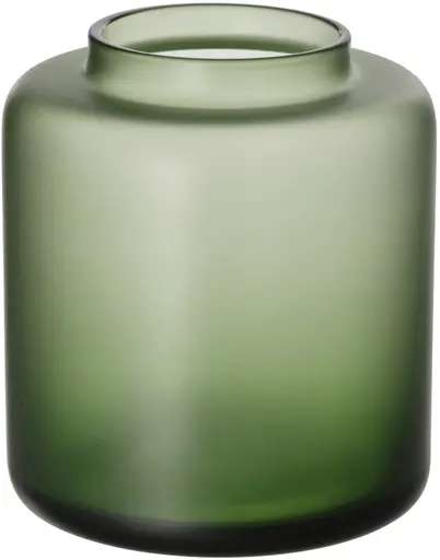 Jupiter vase - 4'' Dia x 4.75’’ H - Green