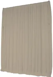 Voile curtain (WITH STRUCTURES) - 8-12' L x 8-14' H - IFR - Sand