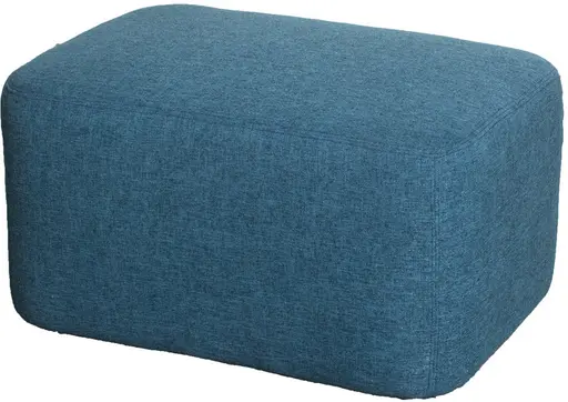 Malibu - Pouf rectangle - Bleu