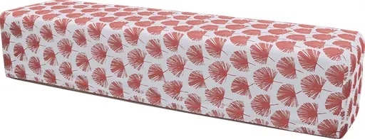 Fidji long banc - Fleuri - Corail