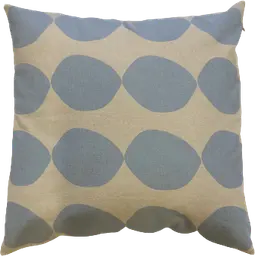 Cushion small dot design - Light blue