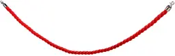 Corde tressée - 6' L - Rouge