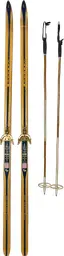Pair of ancient Skis