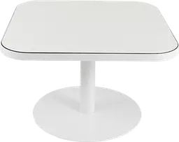 Sydney - Table à café (AVEC CADRE) - 31.5'' L x 31.5'' l x 16" H - Blanc
