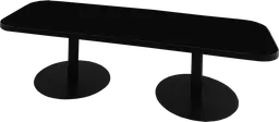 Sydney - Table à café (AVEC CADRE) - 72'' L x 24'' l x 16" H - Noir