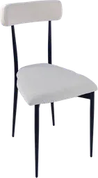 Margot - Chair - Black & Ivory