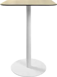 Sydney - Table bistro - 31.5'' L x 31.5'' l  x 40" H - Blanc & Bois clair