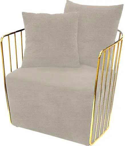 Alexandria armchair - Assembly Linen