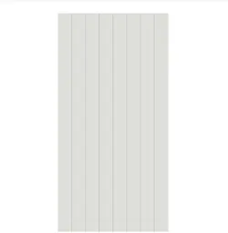 Wall - 4' L x 8' H - Shiplap - White