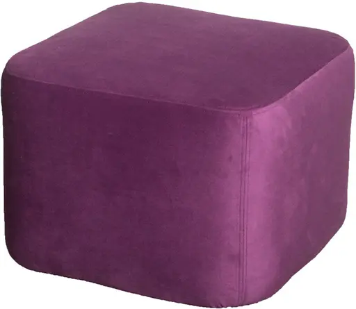 Malibu - Pouf carré - Mauve