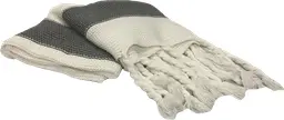 Blanket knit - White & grey