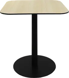 Sydney - Table bistro - 31.5'' L x 31.5'' l  x 30" H - Noir & Bois clair