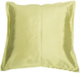 Coussin satiné - Vert olive