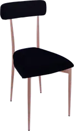 Margot - Chair - Blush & Black